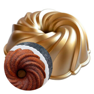 Forma de Bolo Antiaderente Nordic Ware 25cm - Furacão