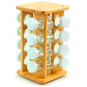porta-temperos-giratorio-bambu-tyft-16-pcs-potes-inclusos