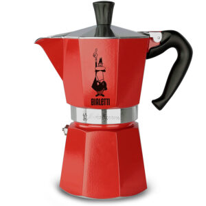 cafeteira-italiana-bialetti-moka-color-vermelha-6-xicaras-300ml
