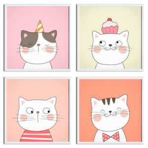 kit-quadros-decorativos-gatinhos-fofurart-quarto-de-crianca